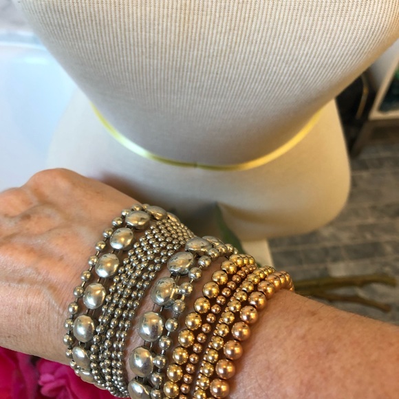 Stunning Layering Silver Bracelet - Picture 3 of 4